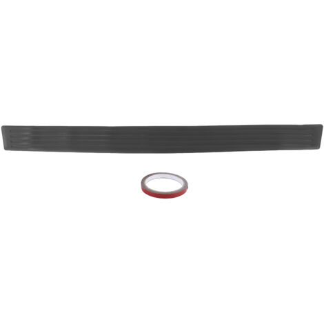 Jeffergarden Protecteur de Pare-Chocs Arrière de Voiture Universel Protecteur de Pare-Chocs Arrière de Coffre de Voiture Bande de Protection de Revêtement de Garniture de Porte de Coffre en PVC Noir(9