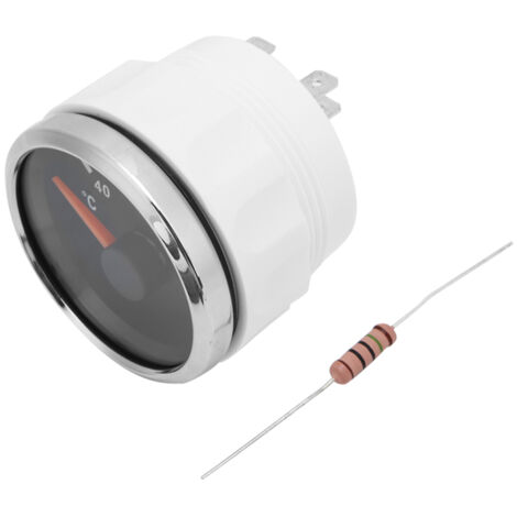 Jeffergarden Thermomètre à eau électromagnétique 52mm 1224V Jauge de température de l'eau du véhicule 40120℃ (1/5)