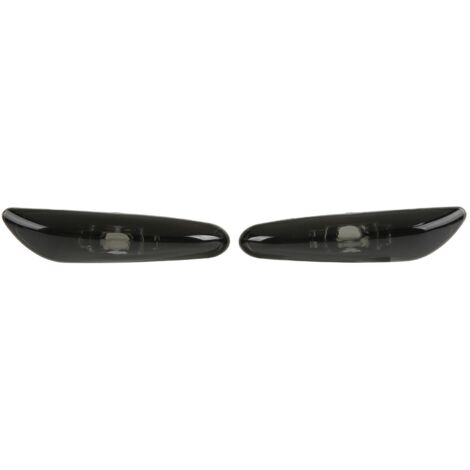 Jeffergarden Paire de feux de position latéraux de voiture, abat-jour gauche droite 63137165915 gris de remplacement pour série 3 E46 2002 – 2005