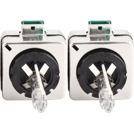 Jeffergarden Paire d'ampoules de phare antibrouillard HID 35W D3S 6000K, remplacement 7000LM, faible consommation d'énergie (1/5)