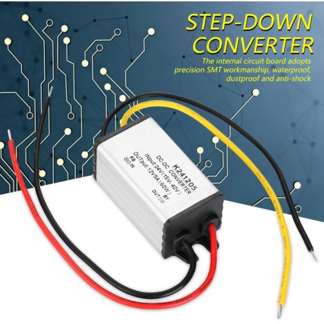 Convertisseur 12/24V à 42V DC 5A 210W IP68 haute efficacité Convertisseur 12/24V à 42V DC 5A 210W IP68 haute efficacité