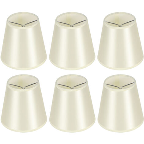 GARRYFIZH Lot de 6 abat-jour modernes pour lampes murales, accessoires de décoration pour chambre, hall ou bureau (1/5)