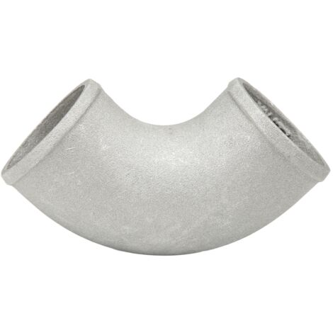 Jeffergarden Tuyau coudé d'admission Turbo, 2,25 pouces de diamètre extérieur, en fonte d'aluminium, refroidisseur intermédiaire à 90 degrés, Tube à courbure serré pour voitures (1/5)
