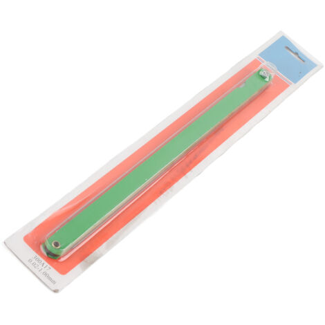 GARRYFIZH Jauge d'épaisseur d'écart de 300 mm, 17 lames métriques, outil de mesure en acier inoxydable d'épaisseur 0,02-1 mm, conception rotative et pliante, Pour la moteur, bougie, soupapes.