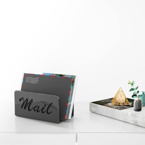 SJLERST Trieur de Courrier en Acrylique, Base Antidérapant pour la Maison, l'école, Le Bureau (1/5)