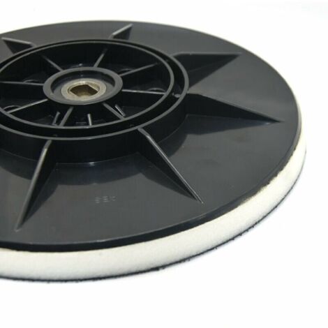 Gabrielle – Plateau de ponceuse 215 mm – Compatible avec ponceuse Einhell TC-DW 215 – Raccord vis M10 – 8 trous pour aspiration poussière - DW 215 TE