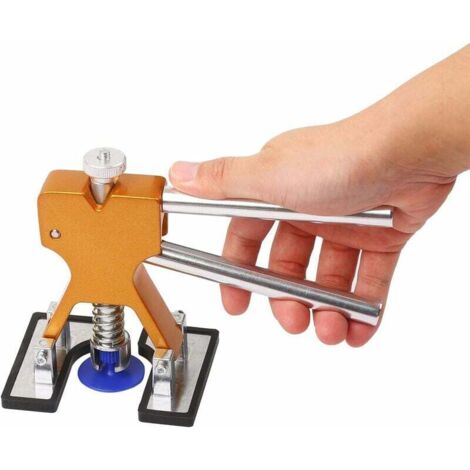 Kit De Réparation De Carrosserie, Dent Extracteur Carrosserie Outils Kits, Outils Débosselage Sans Peinture Réparation Dent De Paintless Enlèvement Mineur Et En Profondeur Dégâts De Grêle (1/5)