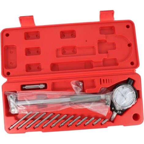 1 Jeu Comparateur testeur de compression moteur outils automobiles moteur à gaz Testeur de compression de cylindre Kit de test de cylindre Accessoires de pour cylindre (1/4)