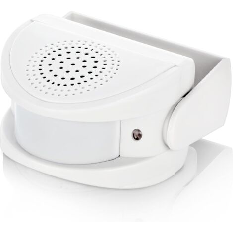 Sonnette sans Fil M5, Détecteur de Mouvement avec Alarme Sonore pour Porte/Entrée de Porte/Maison et Magasin/Bureau, Alarme de Sécurité (1/5)