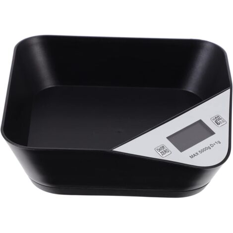 Balance électronique de pesée pour chiots et chats – Capacité 5 kg – Affichage LED – Plastique durable pour mesure précise des aliments