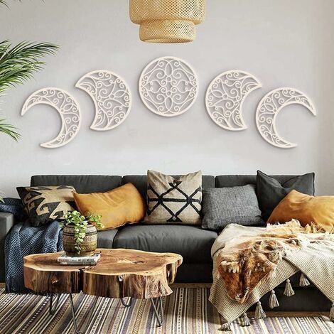 Yrendenge Tapisserie Murale Champignon Soleil Brûlant Mandala 210x150 Cm - Décoration Psychédélique Chambre