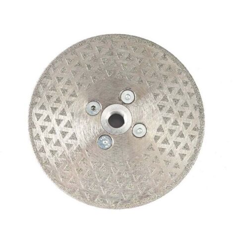 YMYNY Disque Diamanté à Tronçonner et à Meuler 125 mm x M14 Lame de Scie Électroplaqué pour Pierre Marbre Carreaux Granit (1/4)