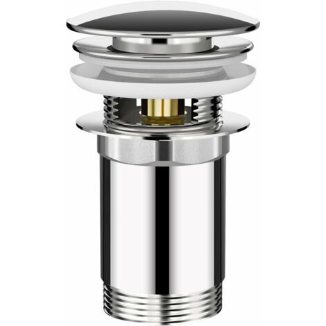 YMYNY Bonde Universelle,Bonde de Lavabo, Bonde de Vidage avec Trop-plein pour Cuisines, Bain, Lavabo (Orifice de vidange 41-53mm), Évier, Pop Up (1/4)