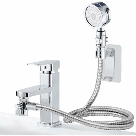 YMYNY Douchette pour Lavabo Ensemble Pommeau Douche pour Lavabo Douchette de Salle de Bain avec Tuyau de Douche pour Pet Douche se Laver Les Cheveux ou Nettoyer L'évier (1/4)