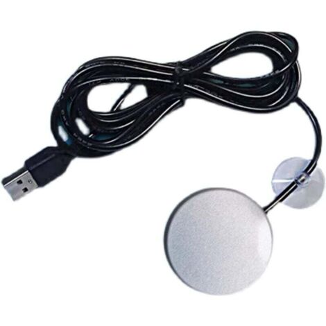 Chauffage d'aquarium Ulisem Mini USB, thermostat automatique à température constante, submersible, étanche et robuste, 5 V, 10 W... (Chauffage continu) (1/4)