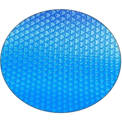 YMYNY Bubble cover - Round solar pool cover Solar swimming pool protective cover for outdoor use, garden pond heating Thermal insulation film for swimming pool Ø120cm (1/4)