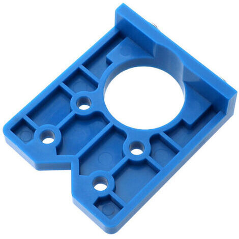 Outil de positionnement des trous de charnière de 35 mm, bleu, foret de positionnement de charnière pour panneau de porte, perçage de charnière. (1/5)