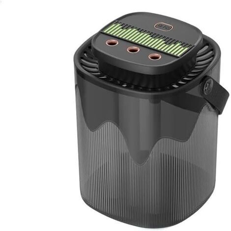Humidificateur d'air ultrasonique phosphorescent de grande capacité pour chambre à coucher, bureau (1/5)