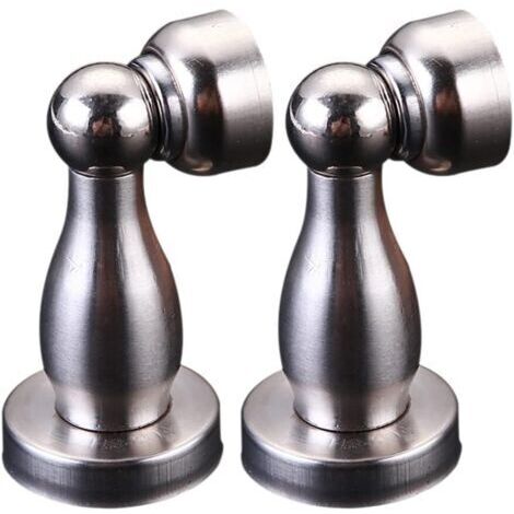 Serrure magnétique en métal pour portes-fenêtres silencieuses, idéale pour les chambres (argent) (1/5)