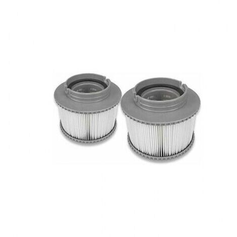 2pc Filtre ,Cartouches de Filtre de Piscine,Filtre Cartouches de Rechange de Filtre  pour Baignoire,Spa,Piscine (2PCS) (1/5)