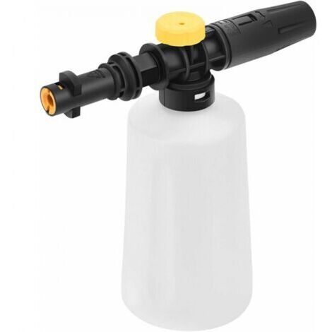 1pc Canon À Mousse Pour  K2 K3 K4 K5 K6 K7,  Pistolet À Mousse, Buse Réglable Lance De Mousse De Neige Accessoire Pour  Nettoyeurs Haute Pression (1/4)