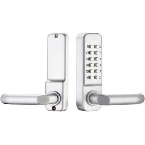Poignée à code Serrure à code mécanique étanche, combinaison de code à 1 à 11 chiffres Mot de passe de sécurité Serrure codée Serrure de porte à combinaison mécanique sans clé pour porte de bureau en