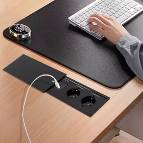Prise encastrée Prise de table Prise encastrée de table Prises de courant Ports USB