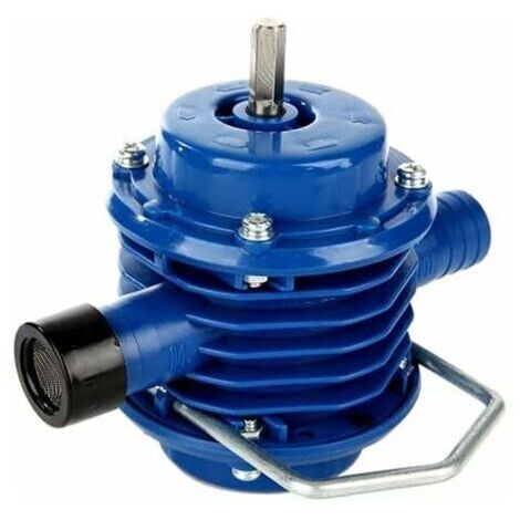 Pompe de Perceuse à Main, Mini Pompe à Eau auto-amorçante de Plastiques de Main Pour Le Jardin à La Maison (1/5)