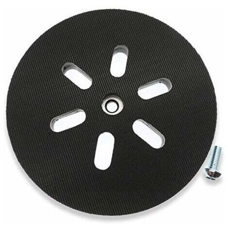 Plateau de ponçage de 150 mm - Pour ponceuse excentrique Bosch GEX 150 AC, PEX 15 AE, GEX 150 Turbo - 150 mm avec vis Poweka (1/5)