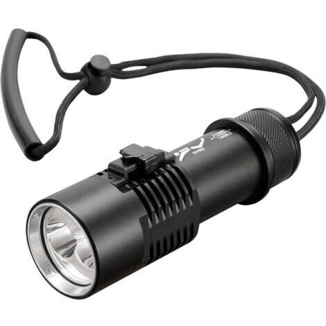 Lampe torche,Mini lampe de poche de plongée P70 LED lampe de poche de plongée extérieure 80m en alliage d'aluminium lampe de poche à lumière forte (1/5)