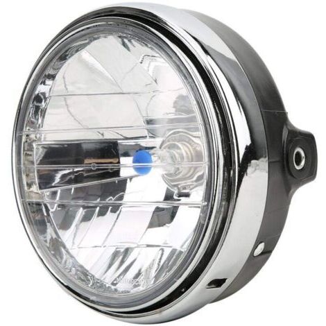 phare avant de moto, phare avant de moto rétro phare avant adapté pour CB400/Hornet 250/VTEC(Lentille claire)