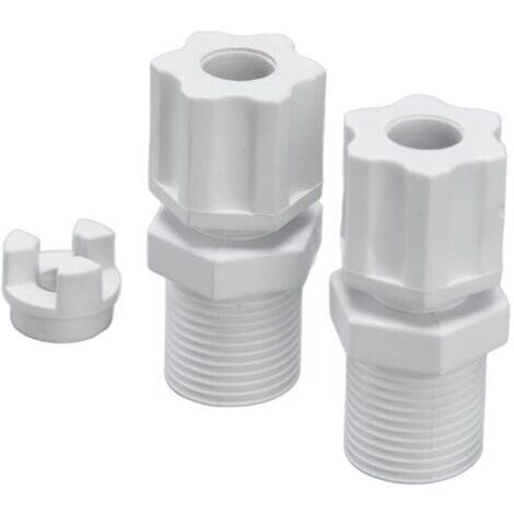 Clapet anti-retour et raccord d'entrée pour distributeurs de produits chimiques Hayward séries CL110 et CL220 - CLX220EA WBITS054 (1/4)