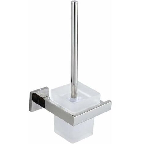 Support de Brosse WC avec la Couleur dArgent en 304 Acier Inoxydable Porte Brosse WC Basic en Surface Polie Design Moderne et Simple Accessoires Nécessaires pour Salle de Bain Toilette WC (1/5)