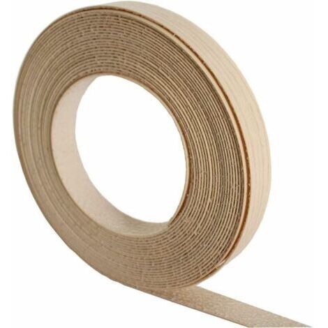 Ruban de bordure préencollé en PVC 22mm x 10m – Adhésif thermofusible extra fort – Pour bois, contreplaqué et métal – Restauration de meubles (1/5)