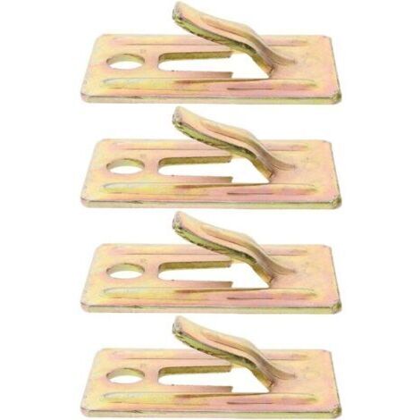 4 Pièces Support Mural Pour Chauffe-eau Kit De Fixation Pour Mur Creux Avec Crochets Et Plaques De Montage Pratique Pour Installer Chauffe-eau Et Autres Objets (1/4)