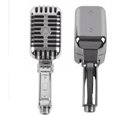Pommeau de douche avec microphone, pommeau de douche haute pression amovible, douchette, pommeau de douche original en forme de microphone : amusez-vous à chanter