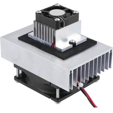 Système de refroidissement thermoélectrique 12V – Kit Peltier pour espaces restreints – Refroidissement rapide en 20 minutes – Aluminium