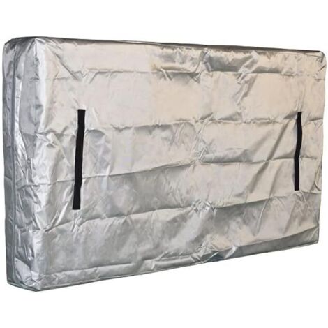 Housse de matelas imperméable pour le déménagement, Sac de déménagement pour matelas avec poignées et fermeture éclair solide, 195,6 cm (L) x 106,7 cm (l) x 38,1 cm (P)