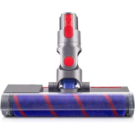 Tête de brosse rotative souple. Compatible avec les aspirateurs-balais sans fil Dyson V7, V8, V10, V11, SV12 et V15. Accessoires pour parquets.