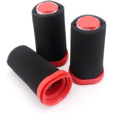 Lot de 3 filtres de protection de moteur pour aspirateur Flexxo sans fil Bosch 25.2 V/21.6 V BBH3Z0025 BBH3PETGB BBH3211GB BBH3251GB, Alternative à 12026520