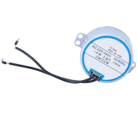 Moteur synchrone TY-50A CW/CCW, télécommande, moteur de platine, ventilateur à tête mobile 220-240 V, 3 tr/min