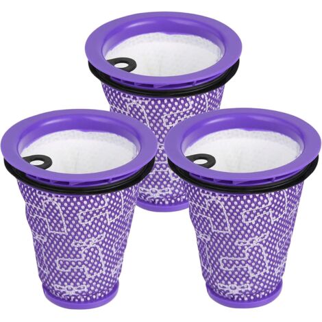 Lot de 3 préfiltres de rechange pour aspirateur Dyson Big Ball CY18 CY22 CY23 CY24 CY25 CY26 CY27 CY28 DY75 DY77 DY78, n° 967371-01