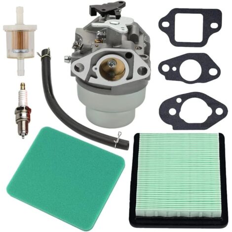1 kit de couvercle de filtre à air de carburateur, tondeuse à gazon, coupe-bordures, bougies d'allumage, joint de bougie d'allumage de carburateur, filtre à air de carburateur, coque de bougie d'allum (1/5)