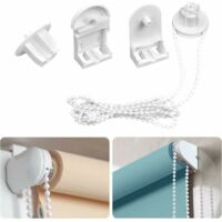 Pièces de rechange pour stores enrouleurs, fixations pour stores enrouleurs, fixations pour stores enrouleurs 25 mm, supports pour stores enrouleurs Accessoires pour stores enrouleurs avec kit de rech