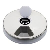 Mangeoire programmable pour chiens et chats Mangeoire automatique pour animaux de compagnie Rappels de musique pour chats et chiens Alimentation intelligente