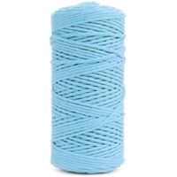 200 m fil de macramé 3mm fil de coton fil de coton bleu macramé cordon macramé coton cordon macramé corde