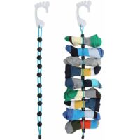 Organisateur de chaussettes, organisateur de chaussettes, outil de nettoyage de chaussettes pour laver, sécher et ranger des paires de chaussettes sans trier ni assortir