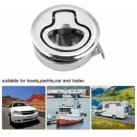 Loquet de Trappe en Plastique Durable, Loquet de Trappe Affleurant en Plastique Durable, Loquet de Loquet de Trappe Affleurant en Plastique, pour RV Marine Boat RV (Blanc) (Blanc Loquet de Trappe en Plastique Durable, Loquet de Trappe Affleurant en Plastique Durable, Loquet de Loquet de Trappe Affleurant en Plastique, pour RV Marine Boat RV (Blanc) (Blanc