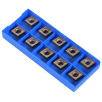 SPORTARC Lot De 10 Inserts MGMN200-G Carbure Tungstène 2mm - Pour Outils De Tour En Acier