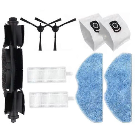 9 pièces pour aspirateur Tefal Rowenta X-Plorer Série 75S RR8577WH 75S+ RG8597W - Pièces détachées : brosse, filtre, serpillière, sac à poussière (1/5)